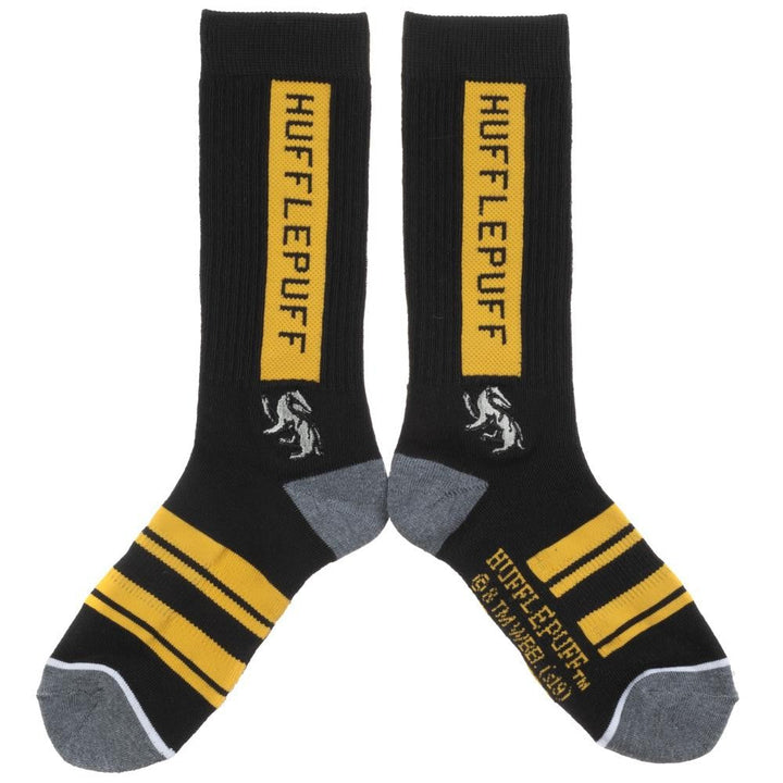 Harry Potter - Hufflepuff Crew Sock - Premium Socks from Bioworld - Just $9.95! Shop now at Pat's Monograms