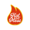 Hot Mess Flame - Sticker — Good Southerner Decorative Stickers