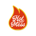 Hot Mess Flame - Sticker — Good Southerner Decorative Stickers