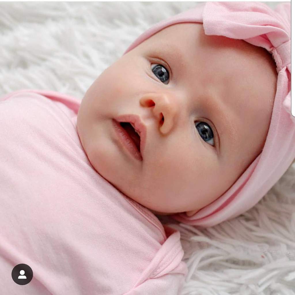 Light Pink Knotted Baby Gown and Bow - Premium Just for baby from Three Little Tots - Just $24.95! Shop now at Pat's Monograms