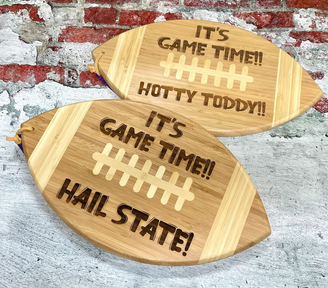 Game Day Football Serving Board - Premium Housewares from Pat's Monograms - Just $28.95! Shop now at Pat's Monograms