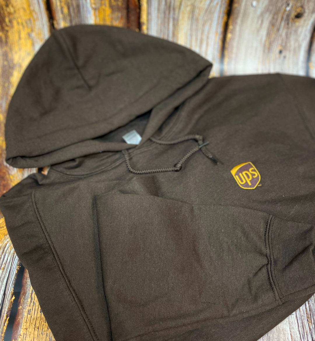 UPS - Hoodie - Premium  from Pat's Monograms - Just $22.0! Shop now at Pat's Monograms