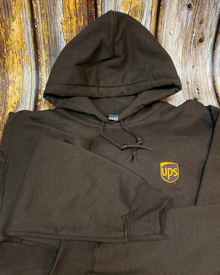 UPS - Hoodie - Premium  from Pat's Monograms - Just $22.0! Shop now at Pat's Monograms