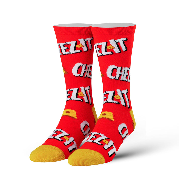 Keep it Cheezy Crew Sock - Premium Socks from Cool Socks - Just $9.95! Shop now at Pat's Monograms