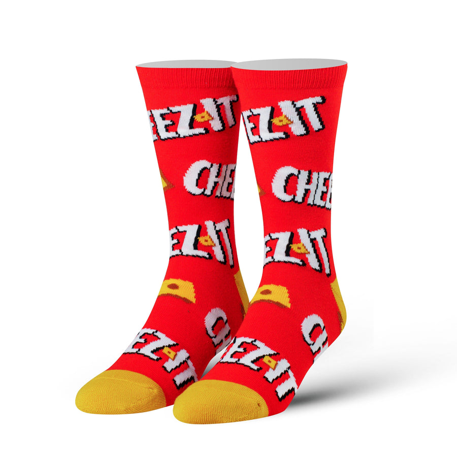Keep it Cheezy Crew Sock - Premium Socks from Cool Socks - Just $9.95! Shop now at Pat's Monograms