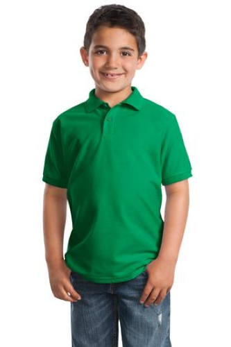 Veritas -Y500 Port Authority Unisex Youth Silk Touch Polo - Premium School Uniform from Pat's Monograms - Just $18! Shop now at Pat's Monograms