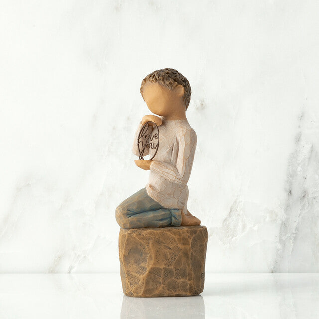 Love You Too - Premium Figurines from Willow Tree - Just $35! Shop now at Pat's Monograms