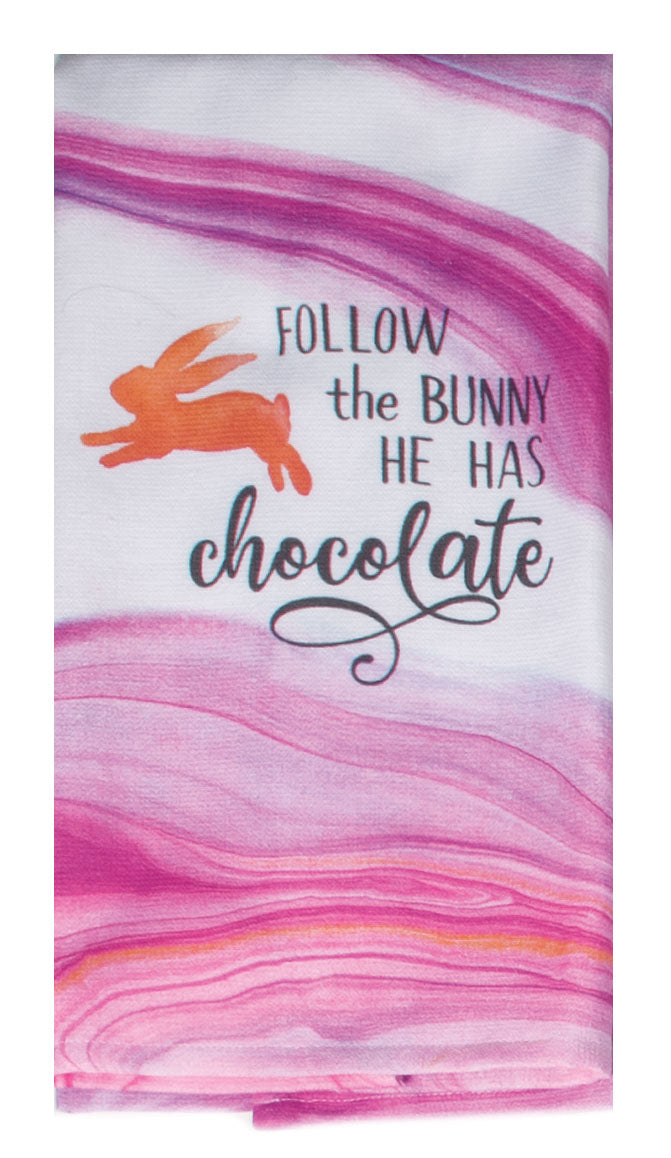 Chocolate Bunny Dual Purpose Terry Towel - Premium Dish Towel from Kay Dee Designs - Just $8.95! Shop now at Pat's Monograms