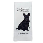 Scottie Dog Kitchen Towel - Premium Kitchen Towels from E&S Pets - Just $10.95! Shop now at Pat's Monograms