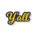 Y'all - Sticker — Good Southerner Decorative Stickers