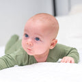 Zipper Footie - Shale Green — Sweet Bamboo Baby & Toddler Outfits