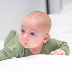 Zipper Footie - Shale Green — Sweet Bamboo Baby & Toddler Outfits
