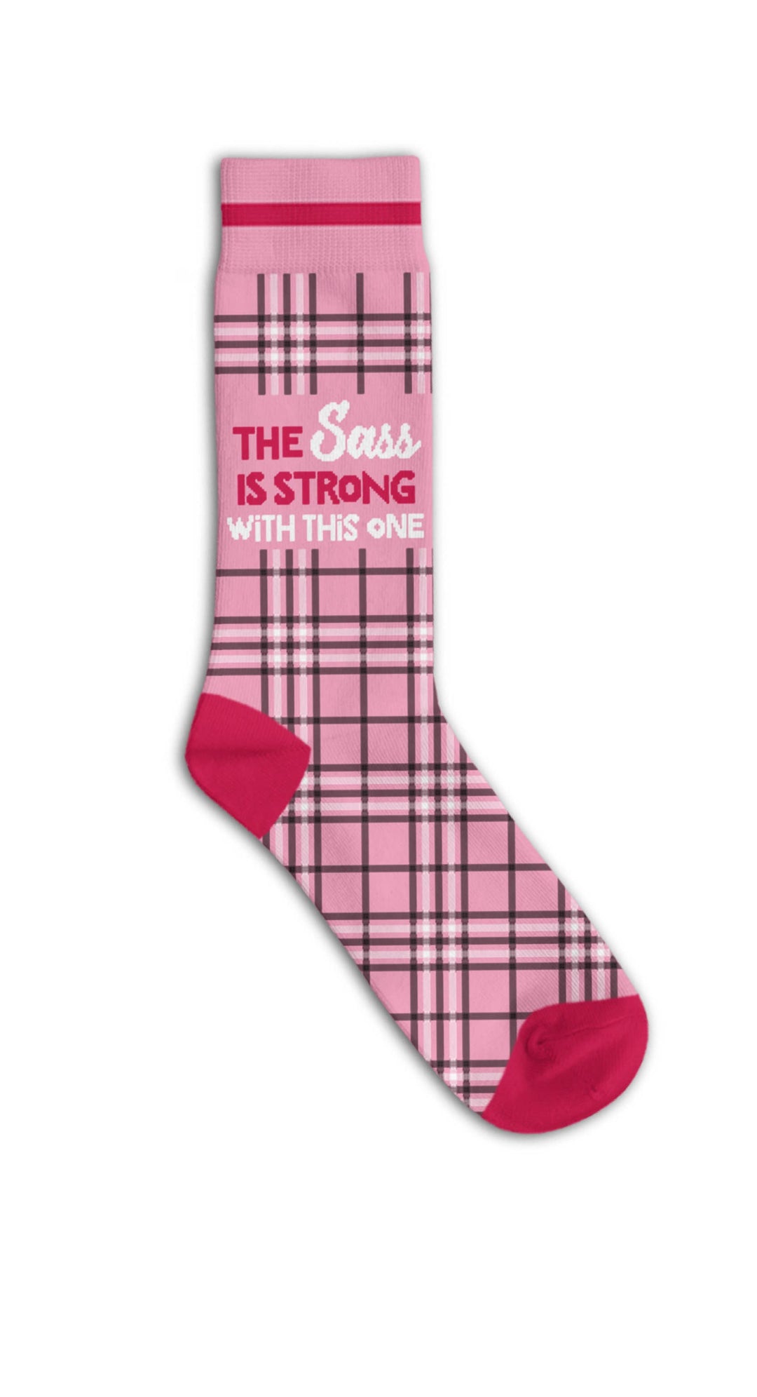 The Sass Is Strong With This One Socks - Premium Socks from Funatic - Just $11.95! Shop now at Pat's Monograms