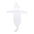 White Knotted Gown - Premium  from Three Little Tots - Just $24.95! Shop now at Pat's Monograms