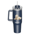 Goldendoodle 40 oz Tumbler with Handle and Straw Lid — E&S Pets Tumblers