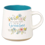 Grandma Ceramic Coffee Mug with Clay Dipped Base — Christian Art Gifts gift item