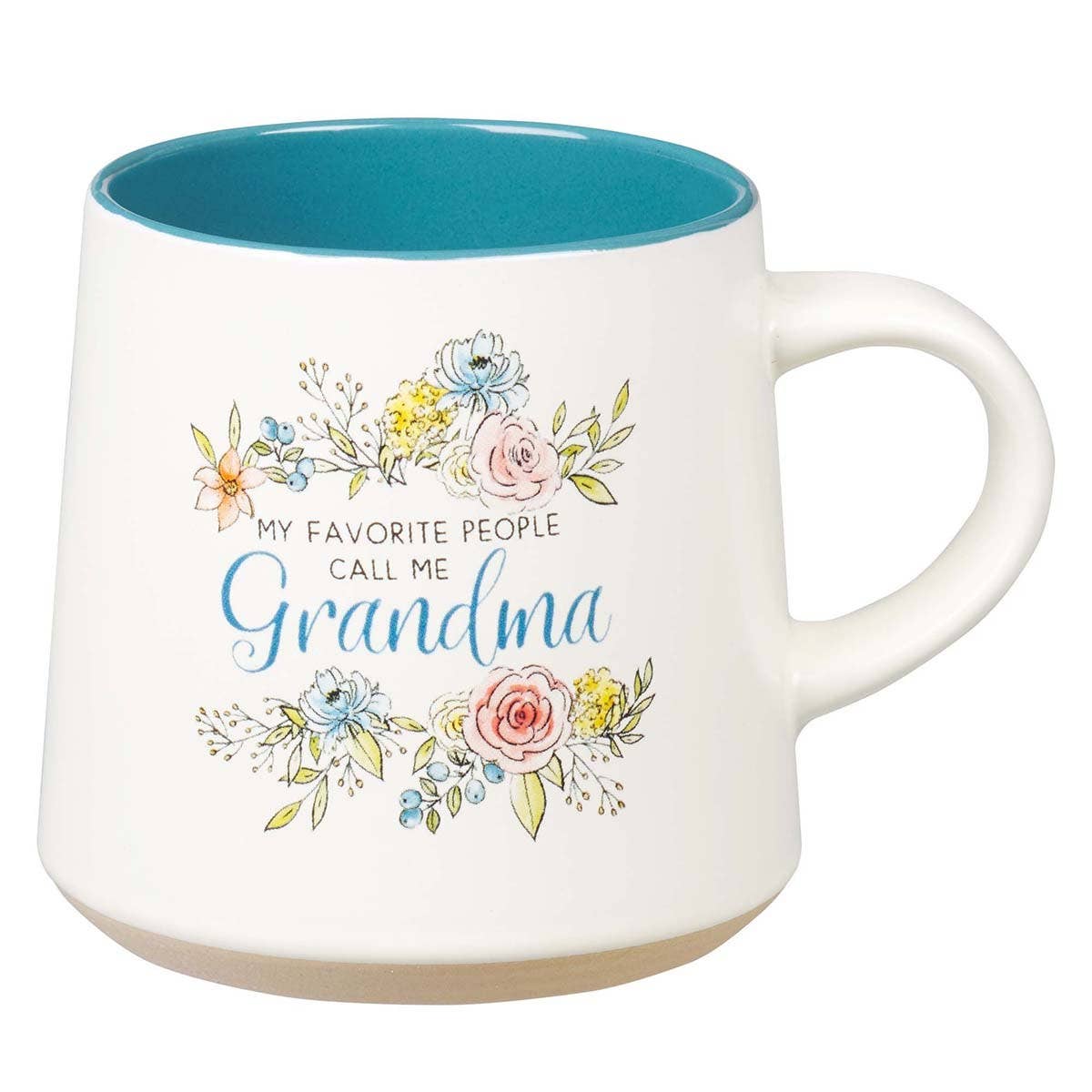 Grandma Ceramic Coffee Mug with Clay Dipped Base - Premium gift item from Christian Art Gifts - Just $12.95! Shop now at Pat's Monograms