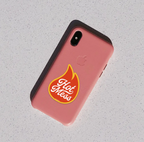 Hot Mess Flame - Sticker — Good Southerner Decorative Stickers