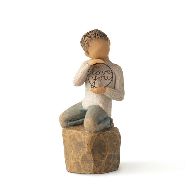 Love You Too - Premium Figurines from Willow Tree - Just $35! Shop now at Pat's Monograms