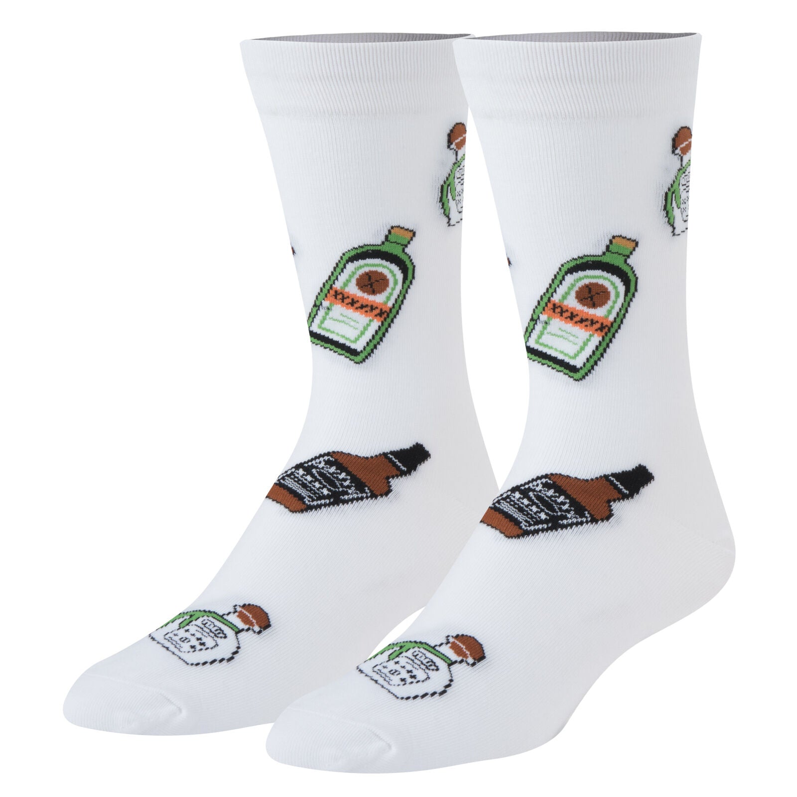 Mini Bottles Crew Socks - Premium Socks from Crazy Socks - Just $7.00! Shop now at Pat's Monograms